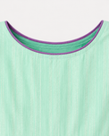 Indian Mint Peplum Lehenga Set - Anaario - Image 5