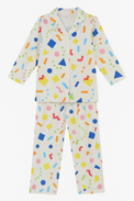 Boy wearing Anaario Multi-Coloured Night Suit