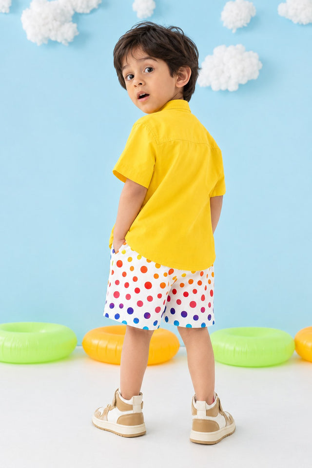 Anaario Multi Polka Co-ord Set