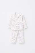 Boy wearing Anaario Multicolor Polka Spots Night Suit