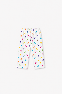 Boy wearing Anaario Multicolored Wriggly Beans Night Suit