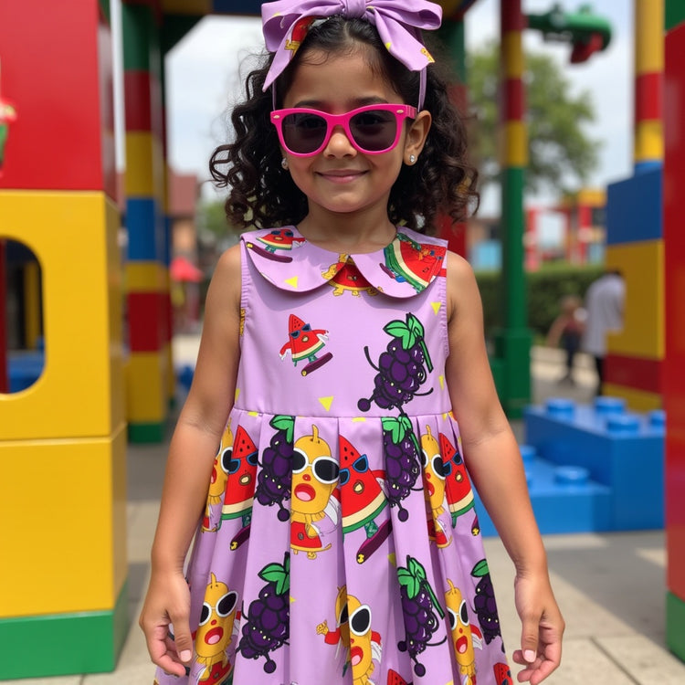 Girl wearing Anaario Mystic Terra Dress