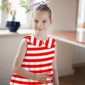 Girl wearing Anaario Mystic Terra Dress