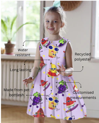 Girl wearing Anaario Mystic Terra Dress