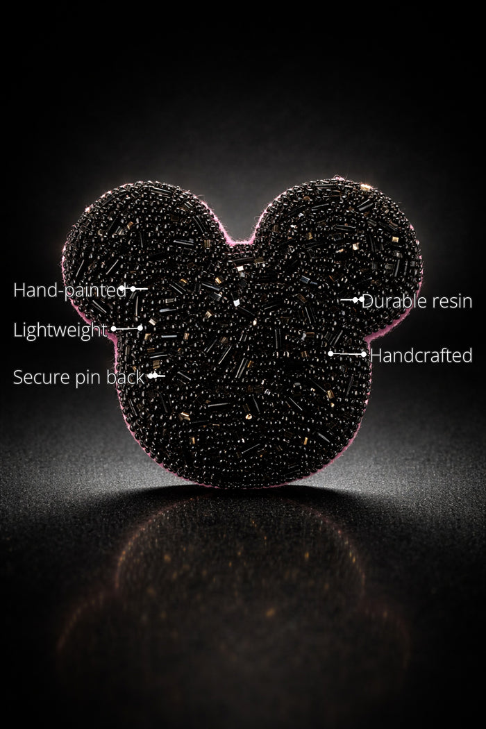 Mickey Brooch features