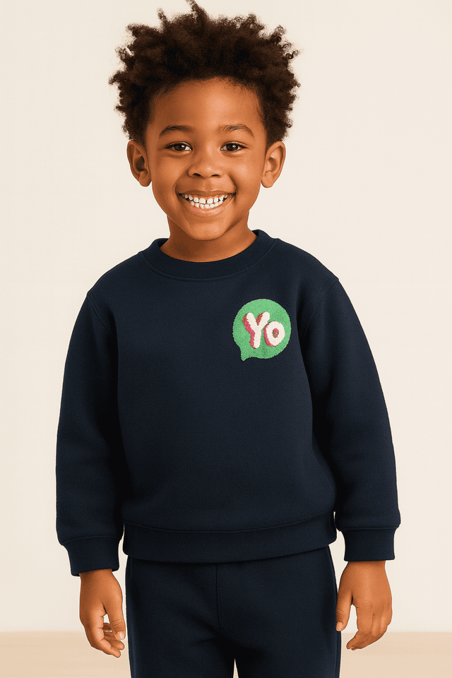 Navy Blue Fleece Set