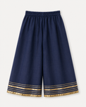 Indian Navy Blue Moon-Star Angrakha Set - Anaario - Image 5