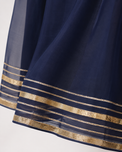 Indian Navy Blue Moon-Star Angrakha Set - Anaario - Image 7