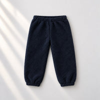 Navy YO Fleece Set bottoms by Anaario