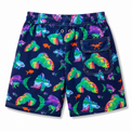 Boy wearing Anaario Neon Fish Shorts