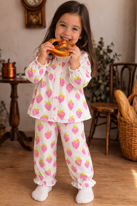 Berry Bloom Night Suit