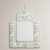 Noah's Ark bamboo baby changing mat — noah's ark print, soft bamboo cotton