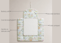 Anaario Noah's Ark Bamboo Baby Changing Mat key features