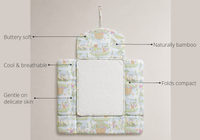 Anaario Noah's Ark Bamboo Baby Changing Mat key features