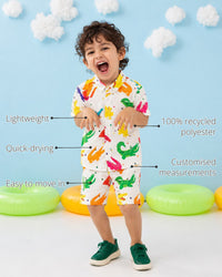 Crocodile Boys' Co-ord Set features