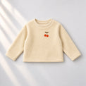 Off-white Cherry Fleece Set top by Anaario