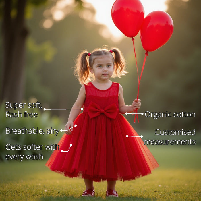 Mystique Wave Girls' Dress features