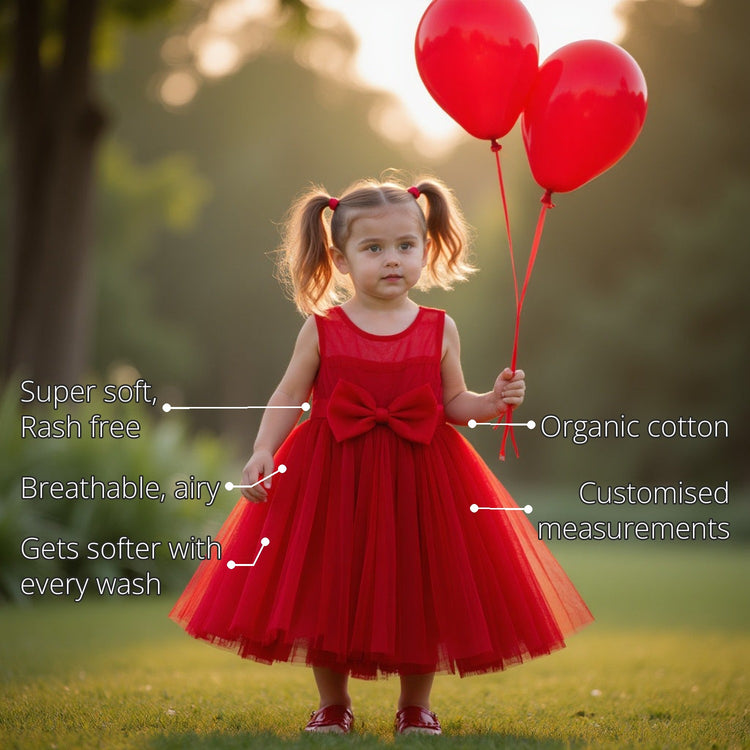 Mystique Wave Girls' Dress features