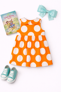 The Apricot Pop Dress