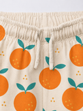 Boy wearing Anaario Orange Crush Co-ord Set