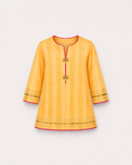 Indian Orange Palm Lehenga Set - Anaario - Image 4