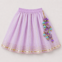 Indian Orange Palm Lehenga Set - Anaario - Image 5