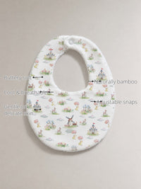 Carnival Windmill Bamboo Baby Bib features
