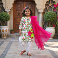 Phoolwari Patiala Set