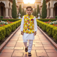 Sunehra Waistcoat Set