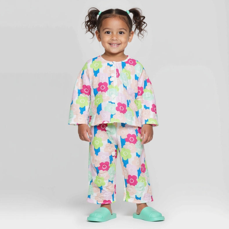 Trio Toned Florals - Night Wear