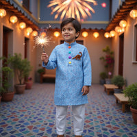 Dino Spark Kurta Set