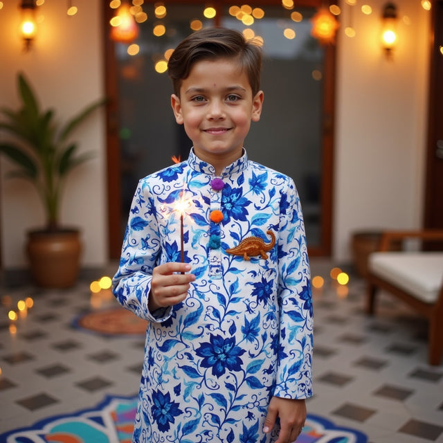 Royal Bloom Kurta Set