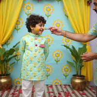 Sunshine Blossom Kurta Set