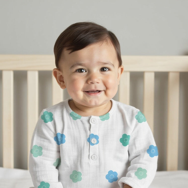 Teal Blossom Set