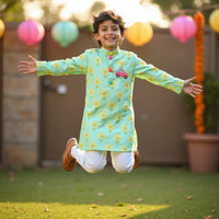 Sunshine Blossom Kurta Set