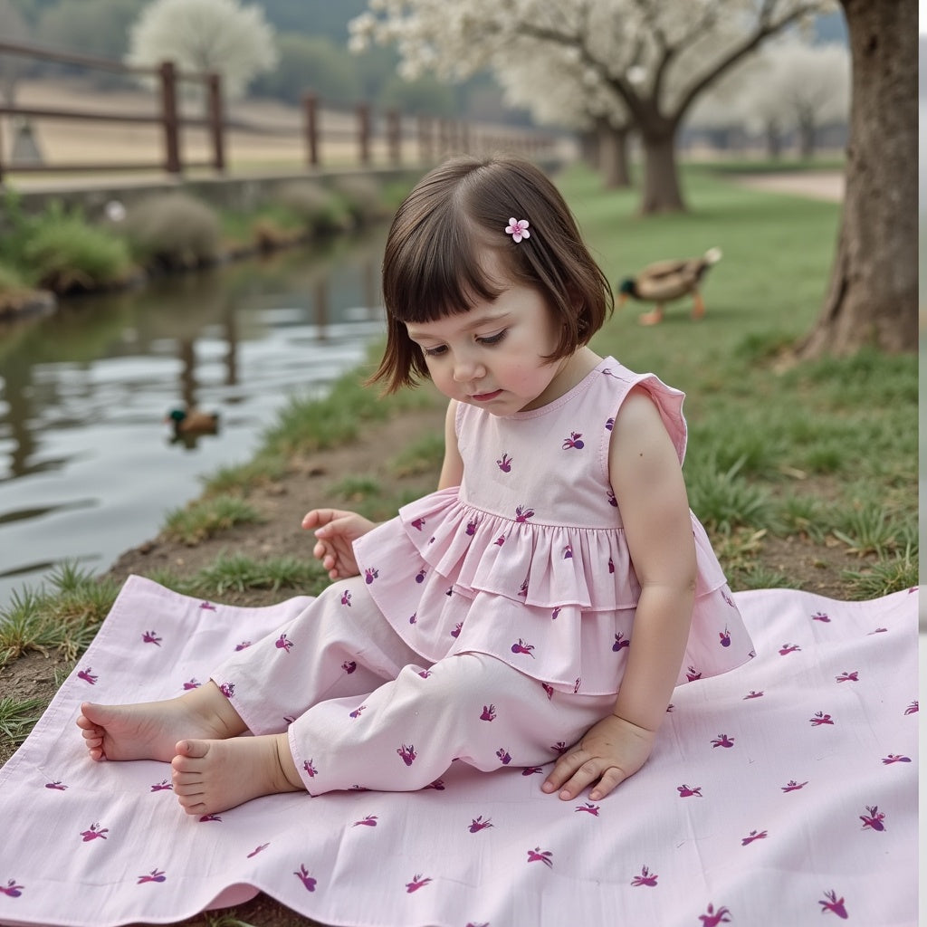 Pink Petal Co-ord Set