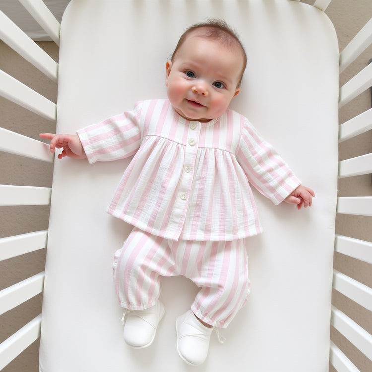 Pink stripes Set
