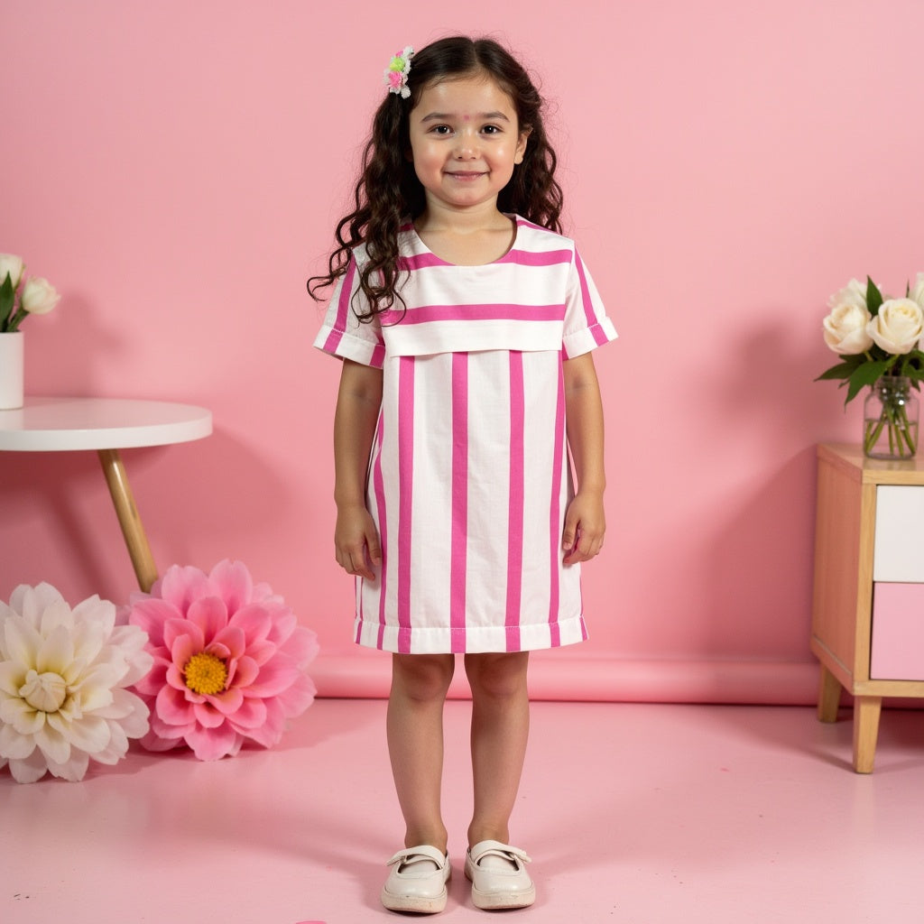 Candy Stripe Sailor Dress
