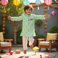 Sunshine Blossom Kurta Set