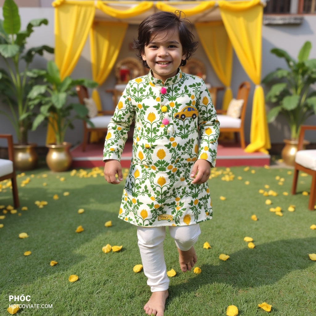 Sunny Buds Kurta Set