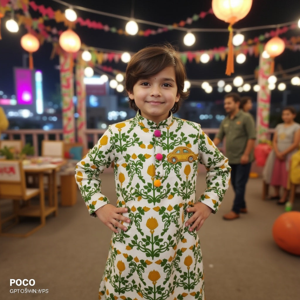 Sunny Buds Kurta Set