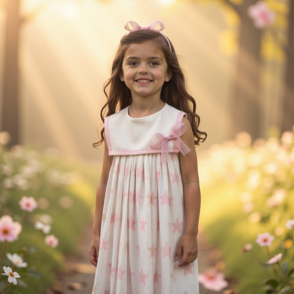 Starlight Bows Sailor Dress