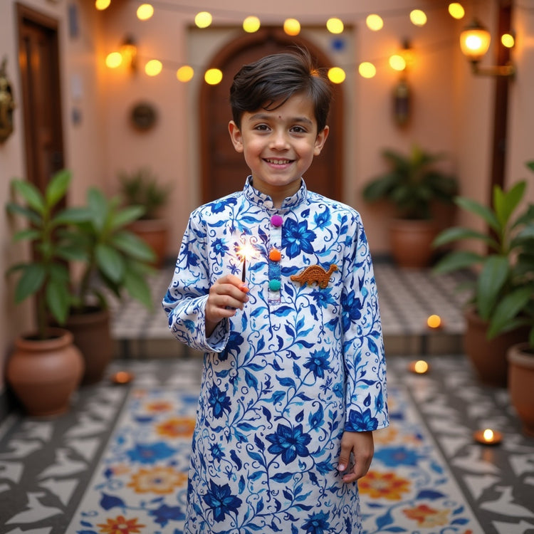 Royal Bloom Kurta Set
