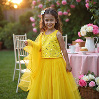 Genda Glow Lehenga Set