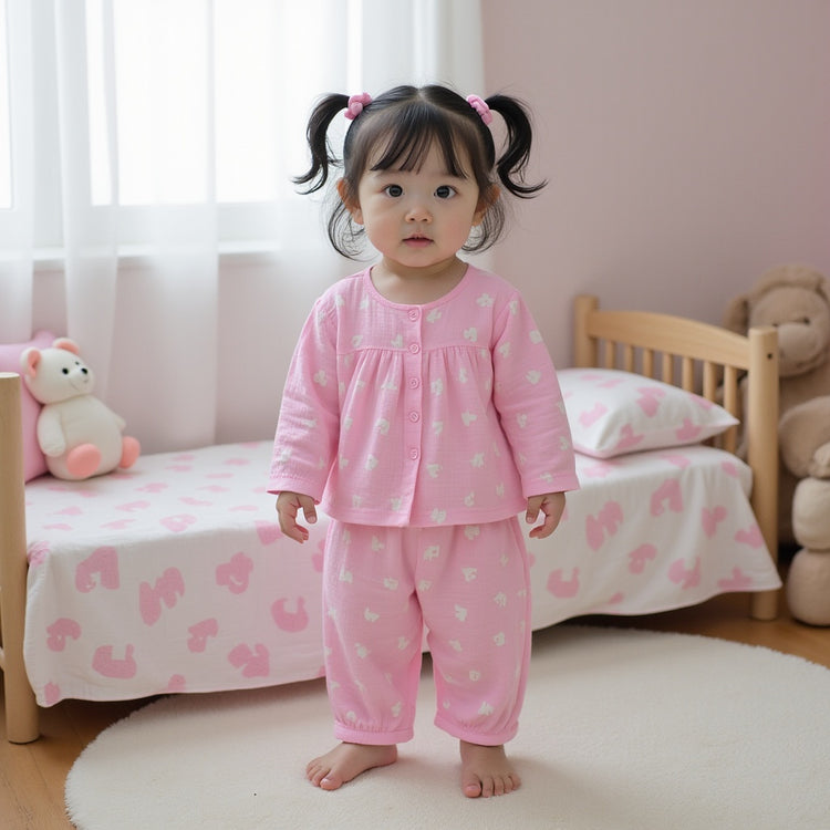 Pink Alphabet - Night Wear
