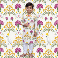 Tropical Bloom Kurta Set
