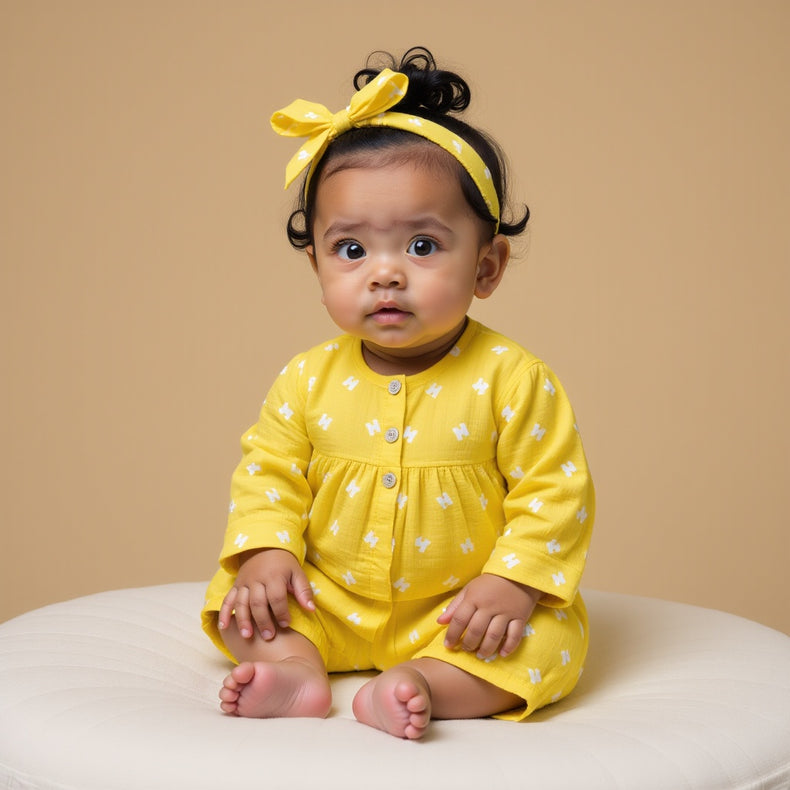 Yellow alphabets Set