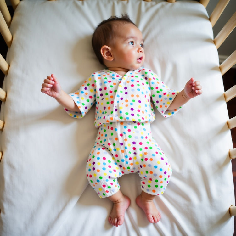 Multicolor polka spots Set