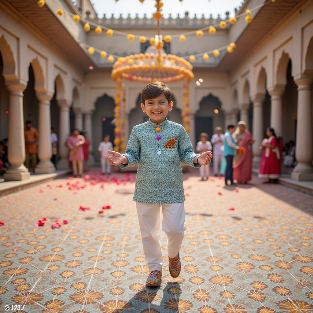Royal Pop Kurta Set