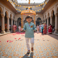 Royal Pop Kurta Set
